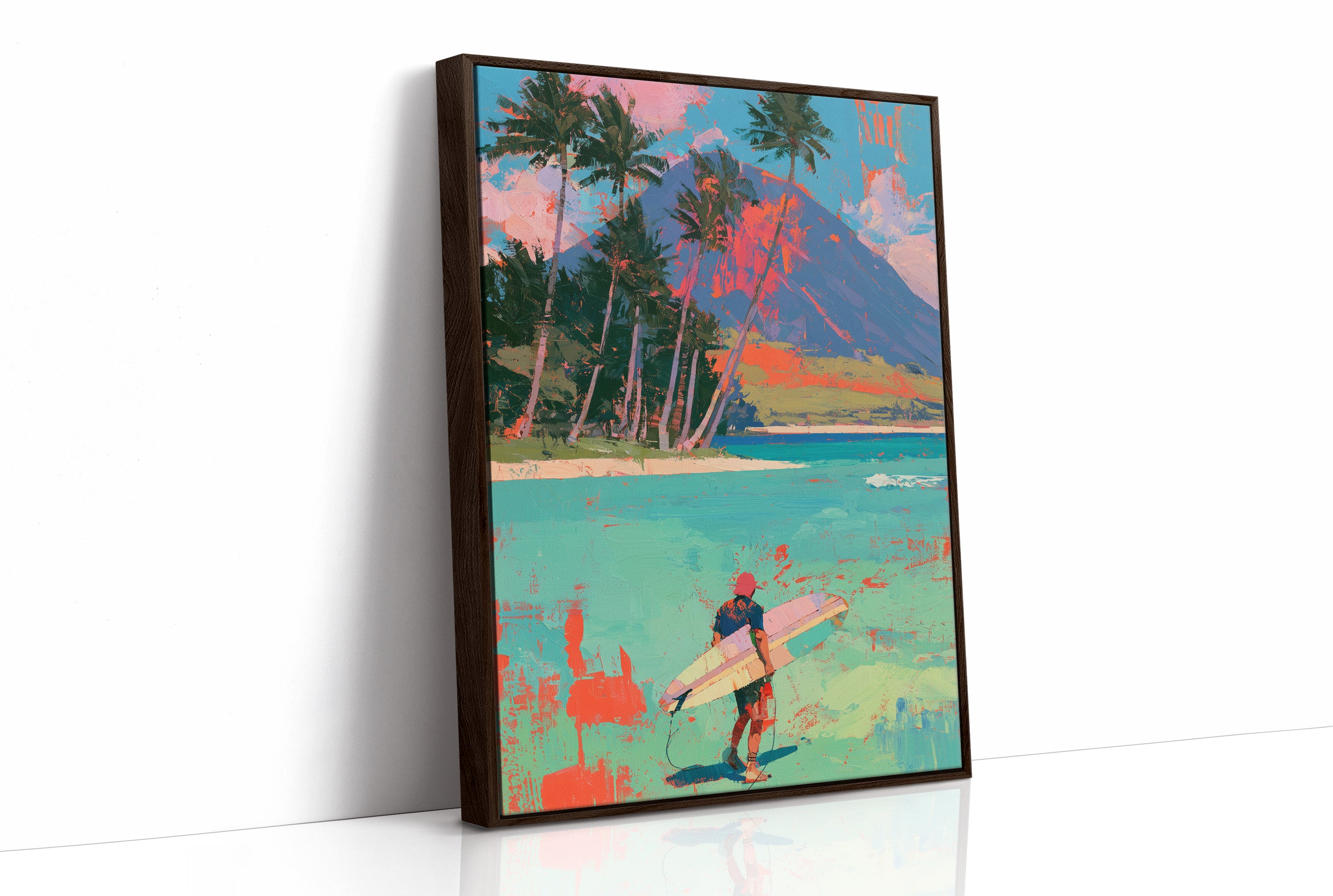 Tropical Shore, Board in Hand