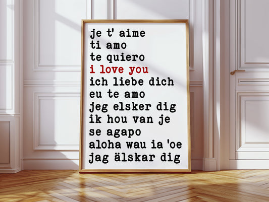 Love Speaks In Every Language
