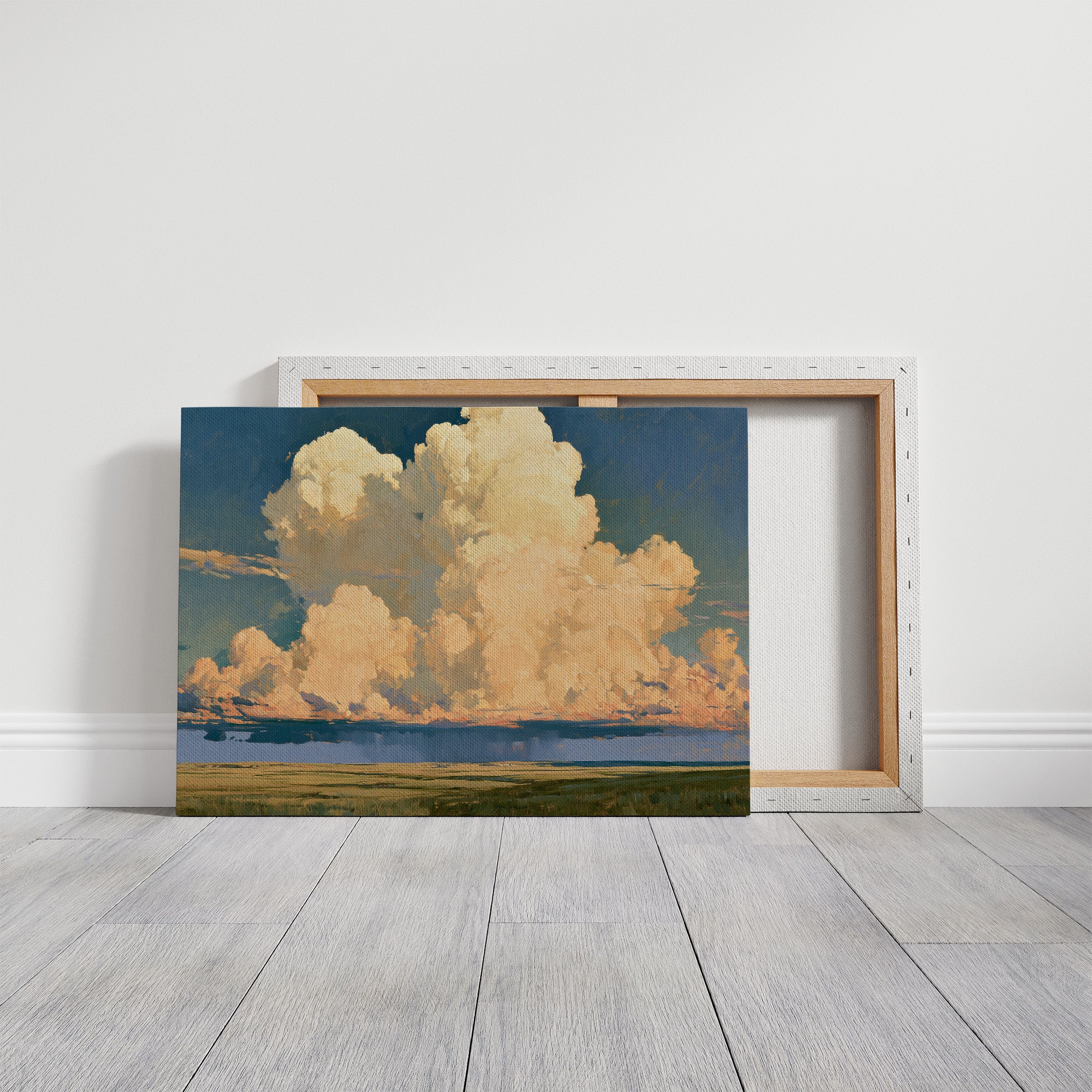 Storm Building Over The Plains