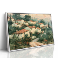 Tuscan Hillside, Terracotta Roofs