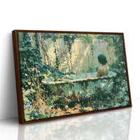 Solitude in the Garden Bath
