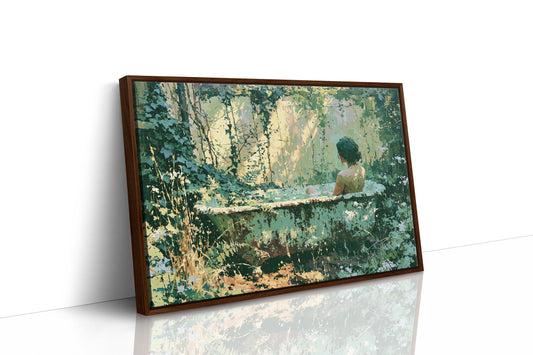 Solitude in the Garden Bath