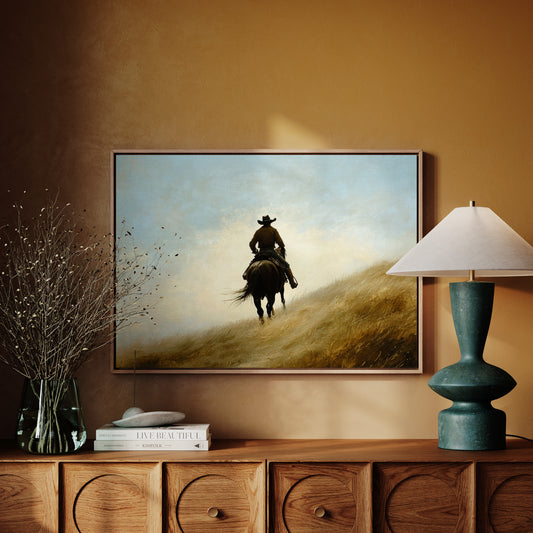 Rider Toward the Sky