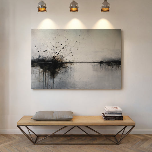 Flecks of Time on Canvas