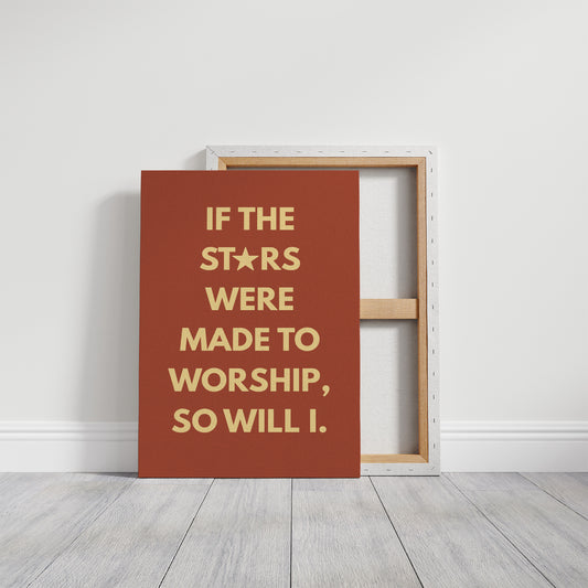 Celestial Vows In Terracotta Skies