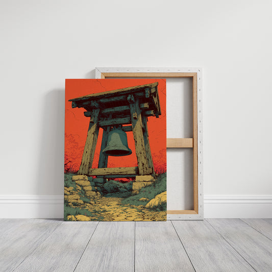 Bell Against a Burning Sky