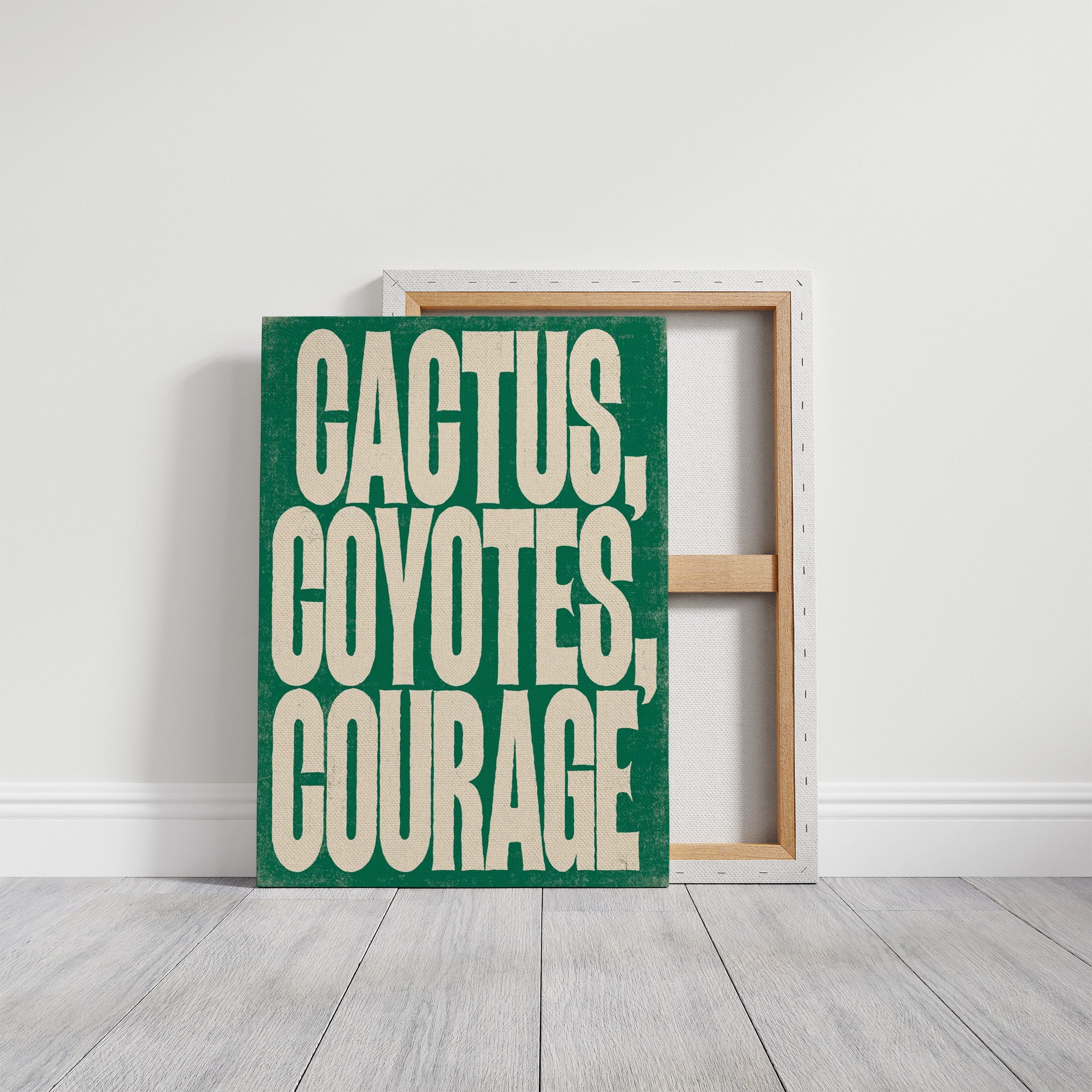 Cactus, Coyotes, Courage