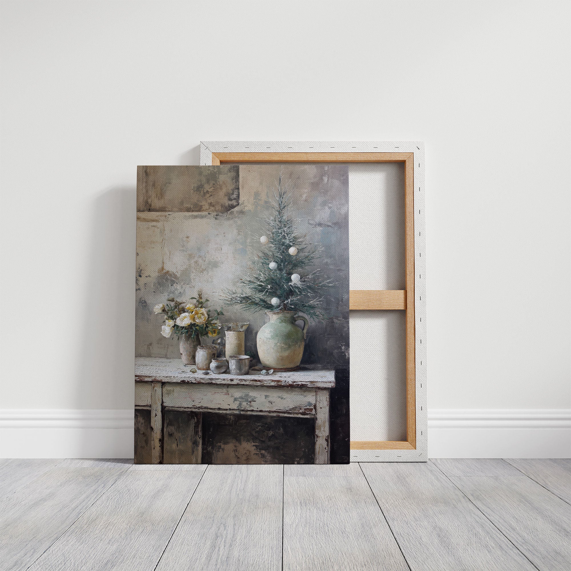 Vintage Christmas Memories In Frame