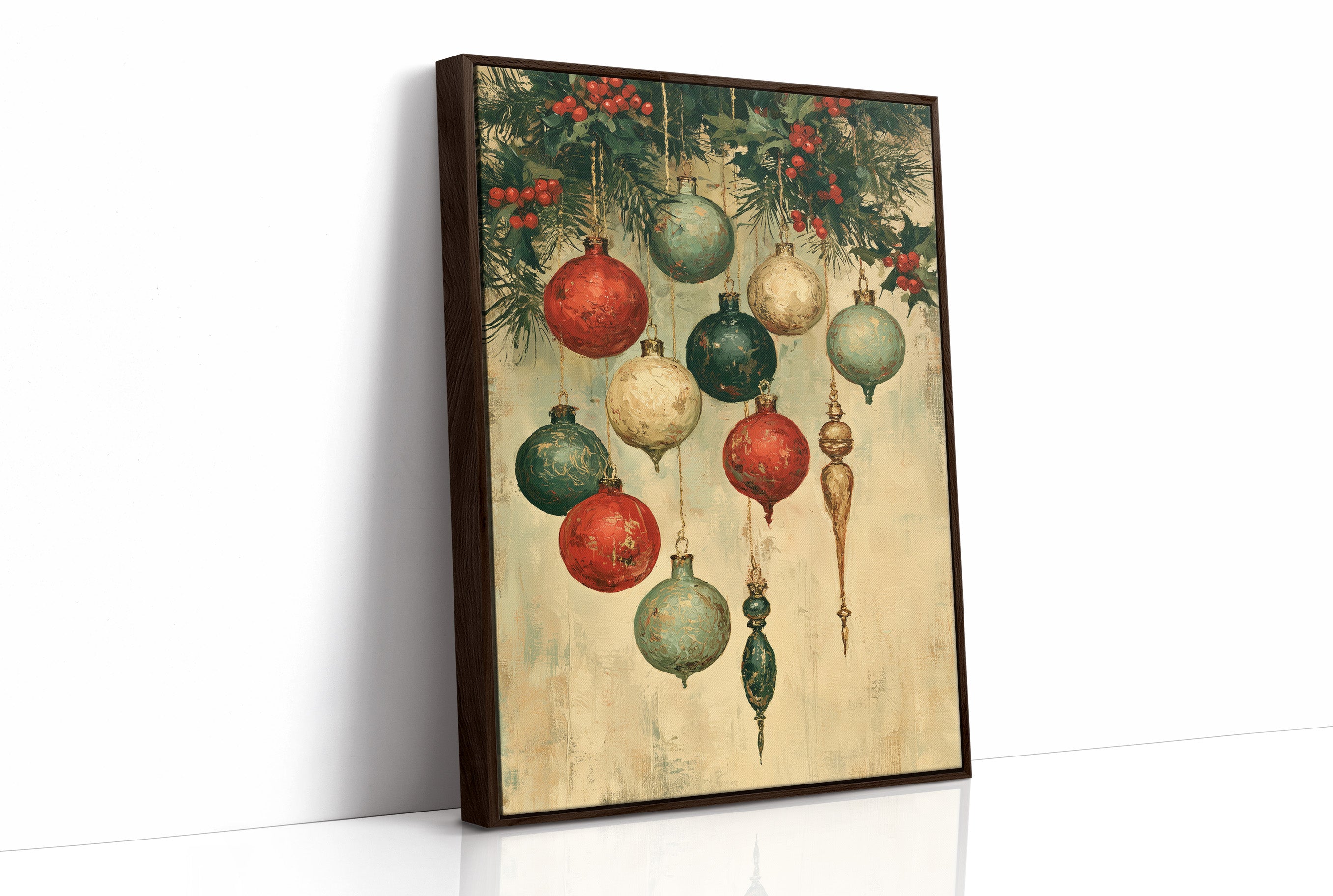 Heirloom Baubles, Hung with Holly