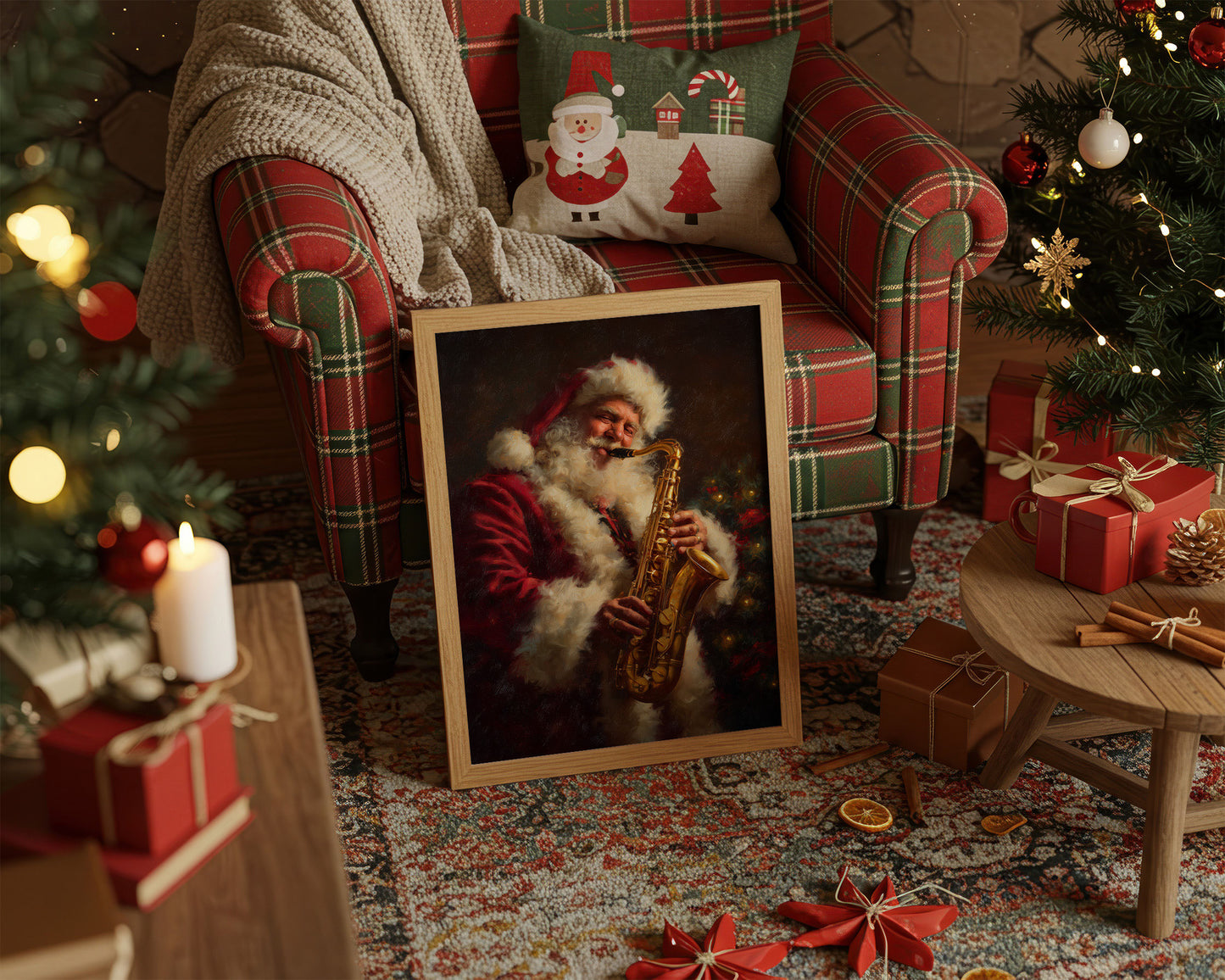 Saxophone Sings Christmas Stories Sweet