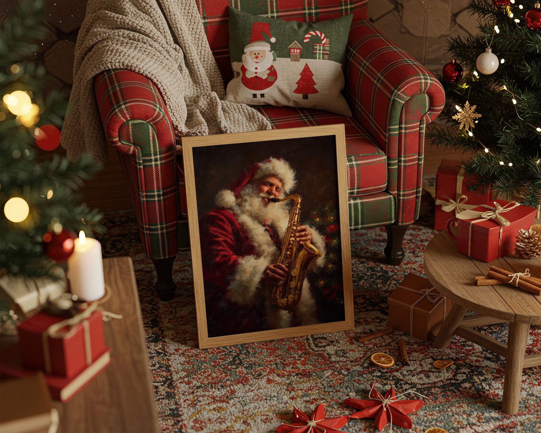 Saxophone Sings Christmas Stories Sweet