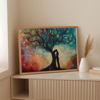 Ancient Tree Holds Love's Dance