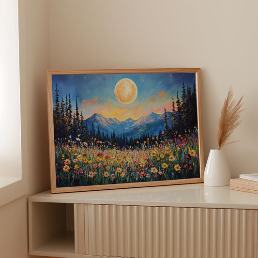 Moonlit Meadow Sings Mountain Songs