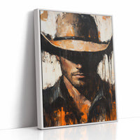 Shadowed Cowboy – Bold Western Expression