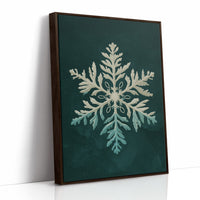 Frost Ferns Bloom On Emerald
