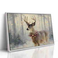 Winter Forest Crowns Noble Stag