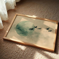 Birds Follow The Jade Moon