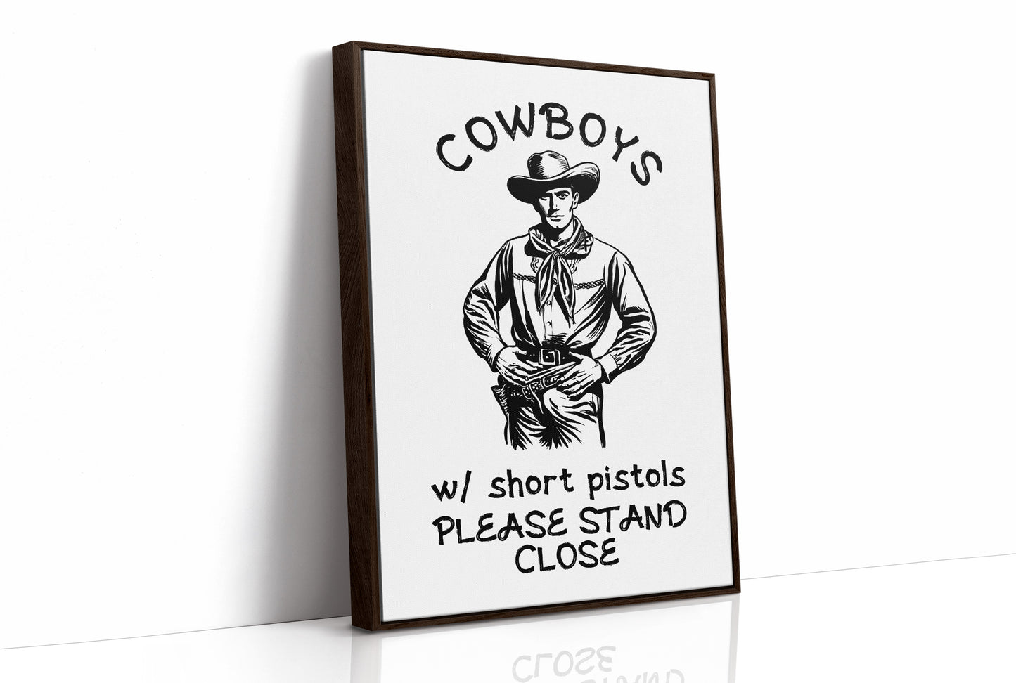 Cowboys With Short Pistols
