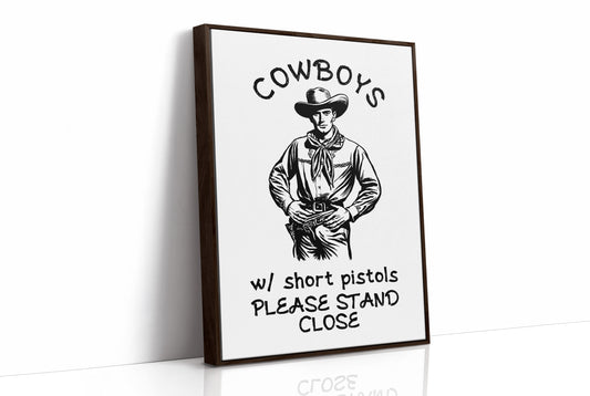 Cowboys With Short Pistols