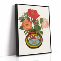 Roses in a Marmite Jar