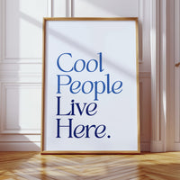 Blue Letters Dance Their Truth