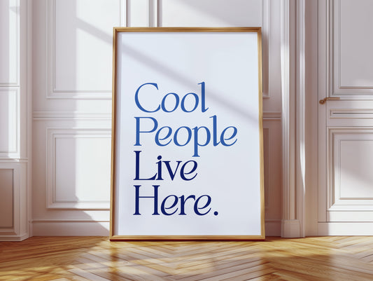 Blue Letters Dance Their Truth