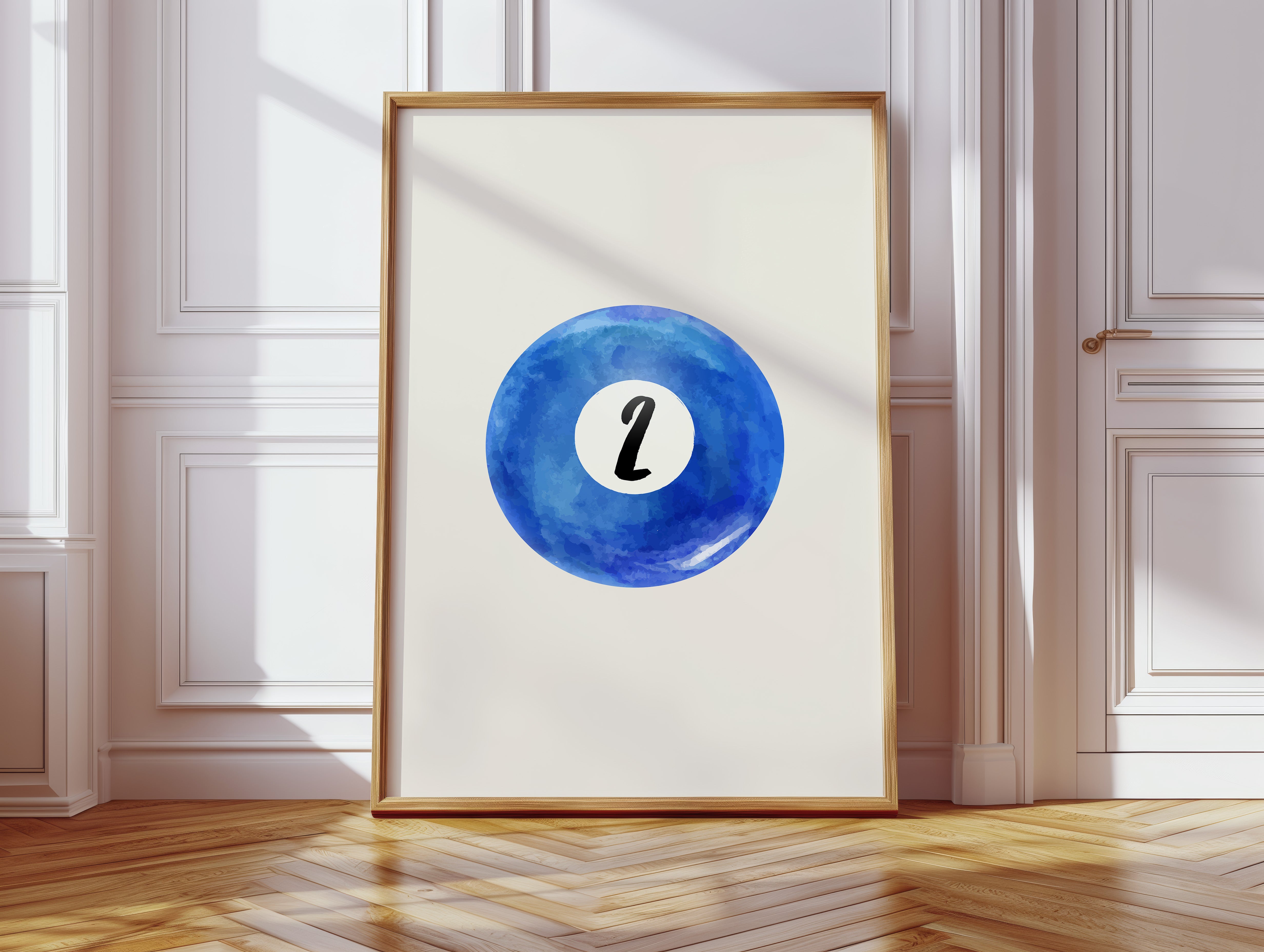 Two Ball Dances In Azure Light