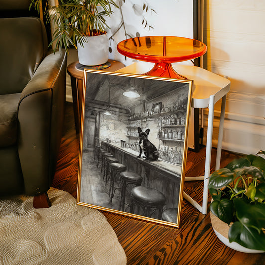 Beneath The Bar's Gentle Glow
