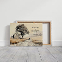Psalm 37:3 Country Road Scripture Art