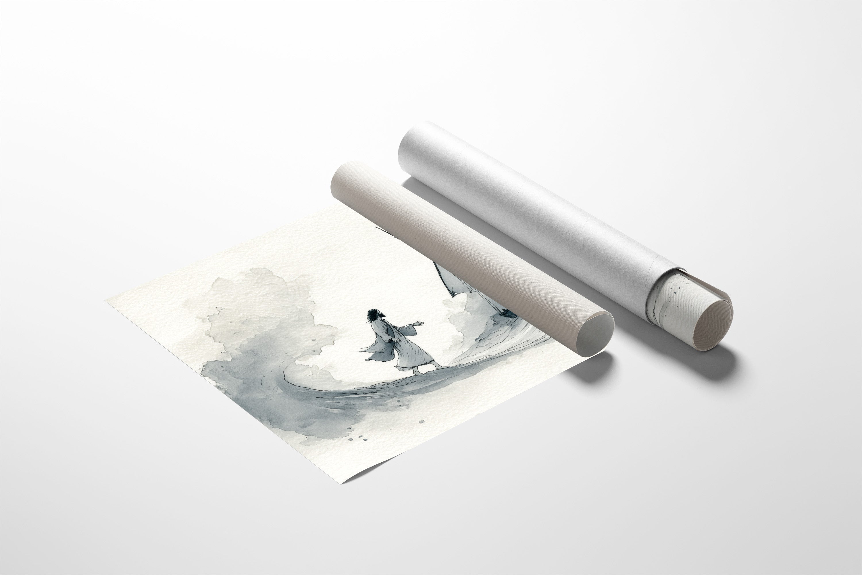 Faith Walks Upon Stormy Waters