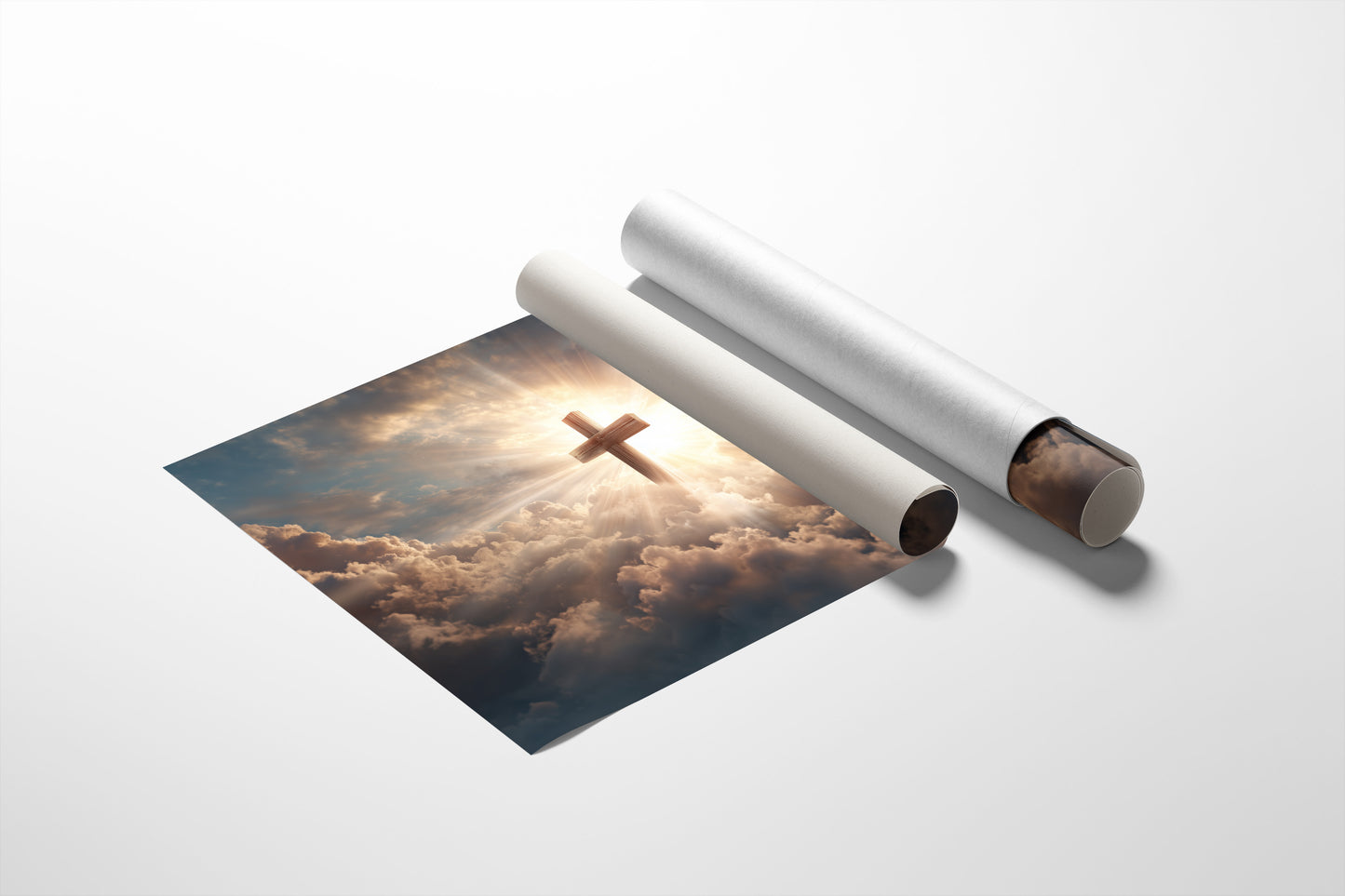 Divine Radiance Beyond Mortal Clouds