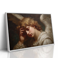 Classical Art Among Quiet Shelves