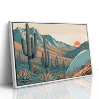 Where the Desert Sun Sets