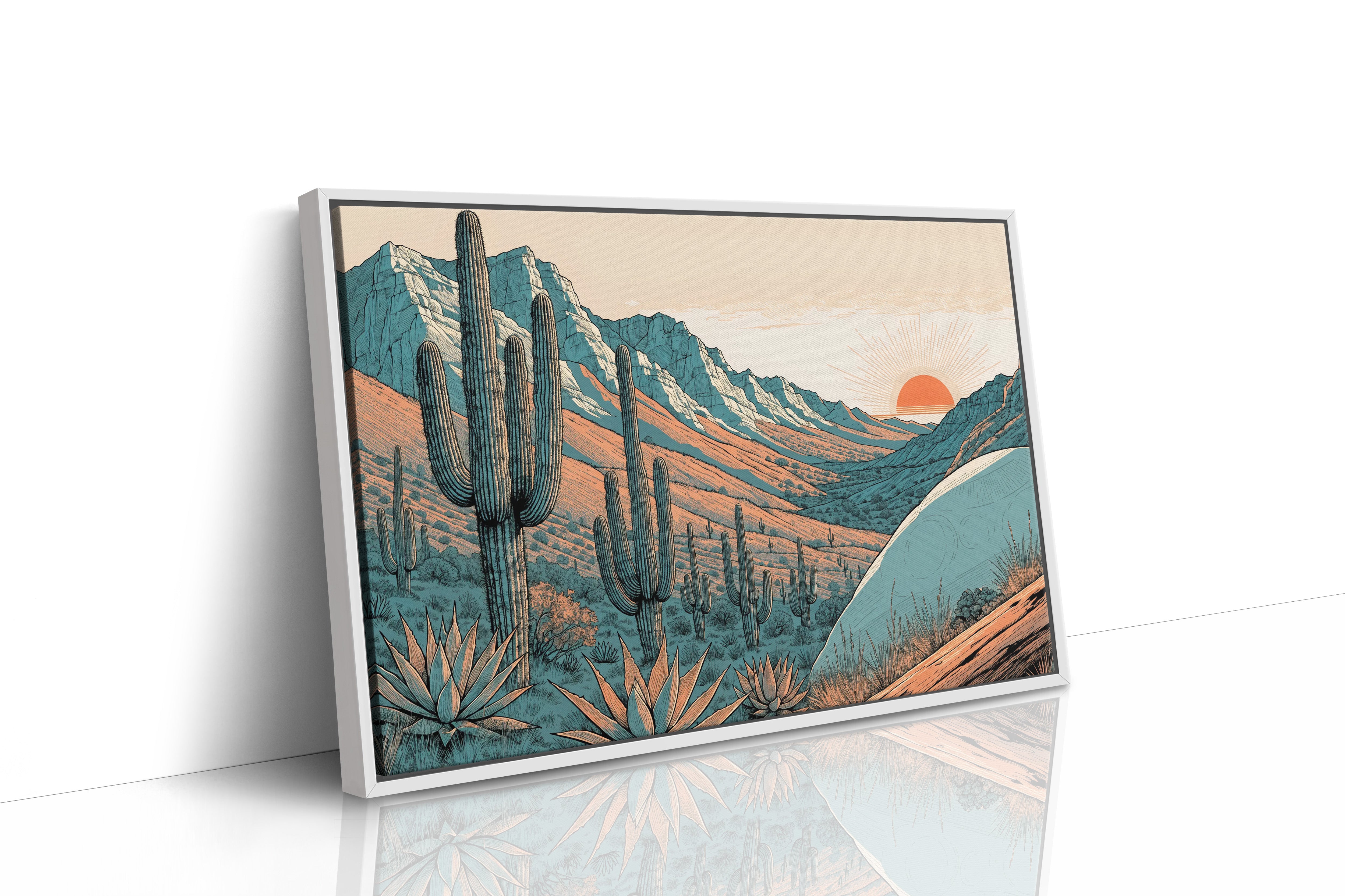 Where the Desert Sun Sets