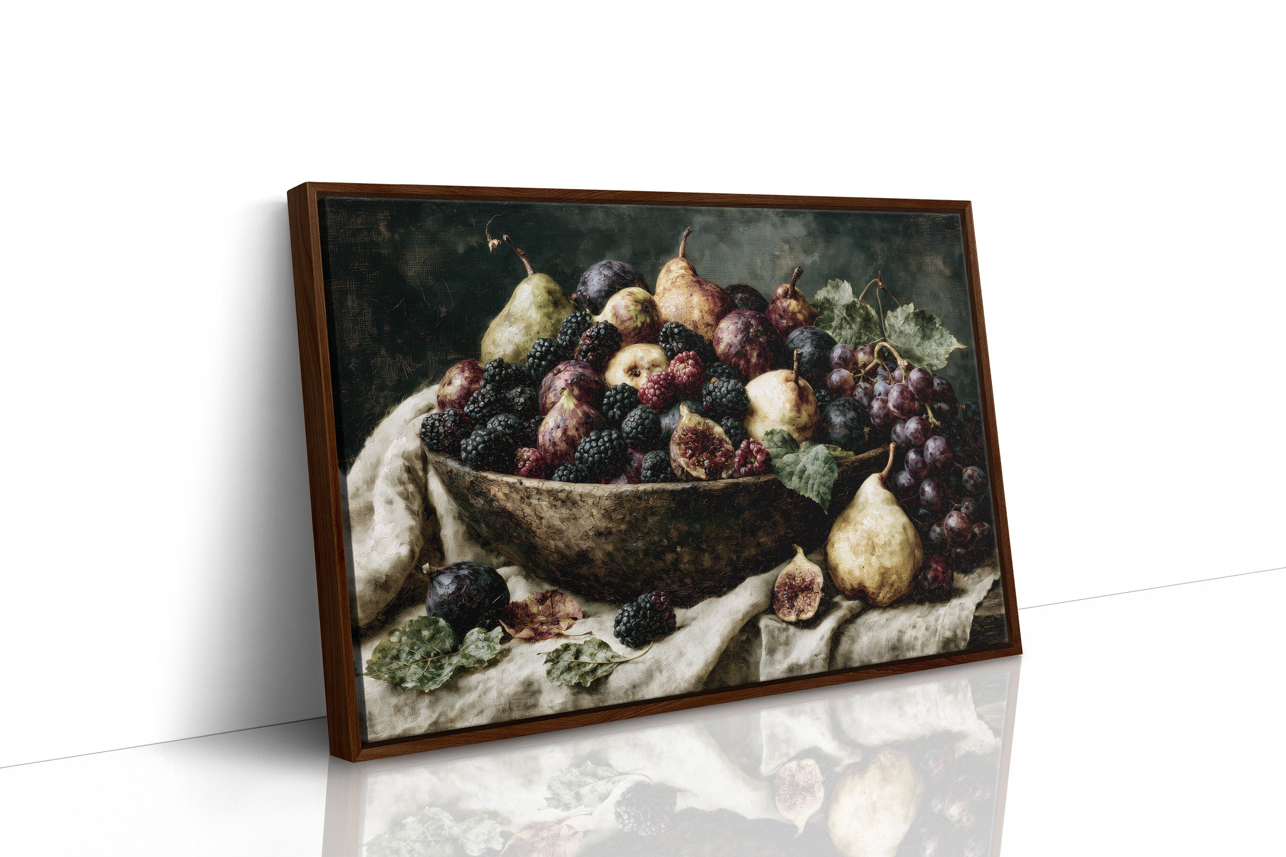 Harvest Bowl of Pears and Figs
