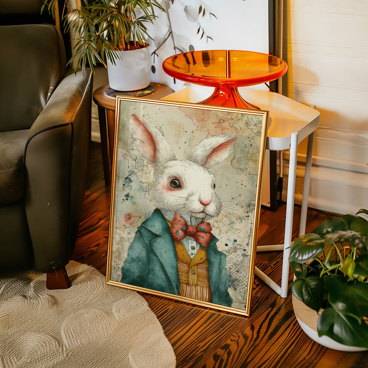 A Rabbit's Timeless Soiree