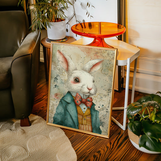 A Rabbit's Timeless Soiree