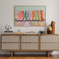 A Line of Colorful Journeys
