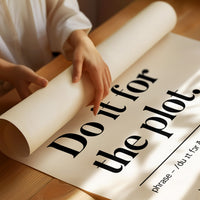 Do It For The Plot