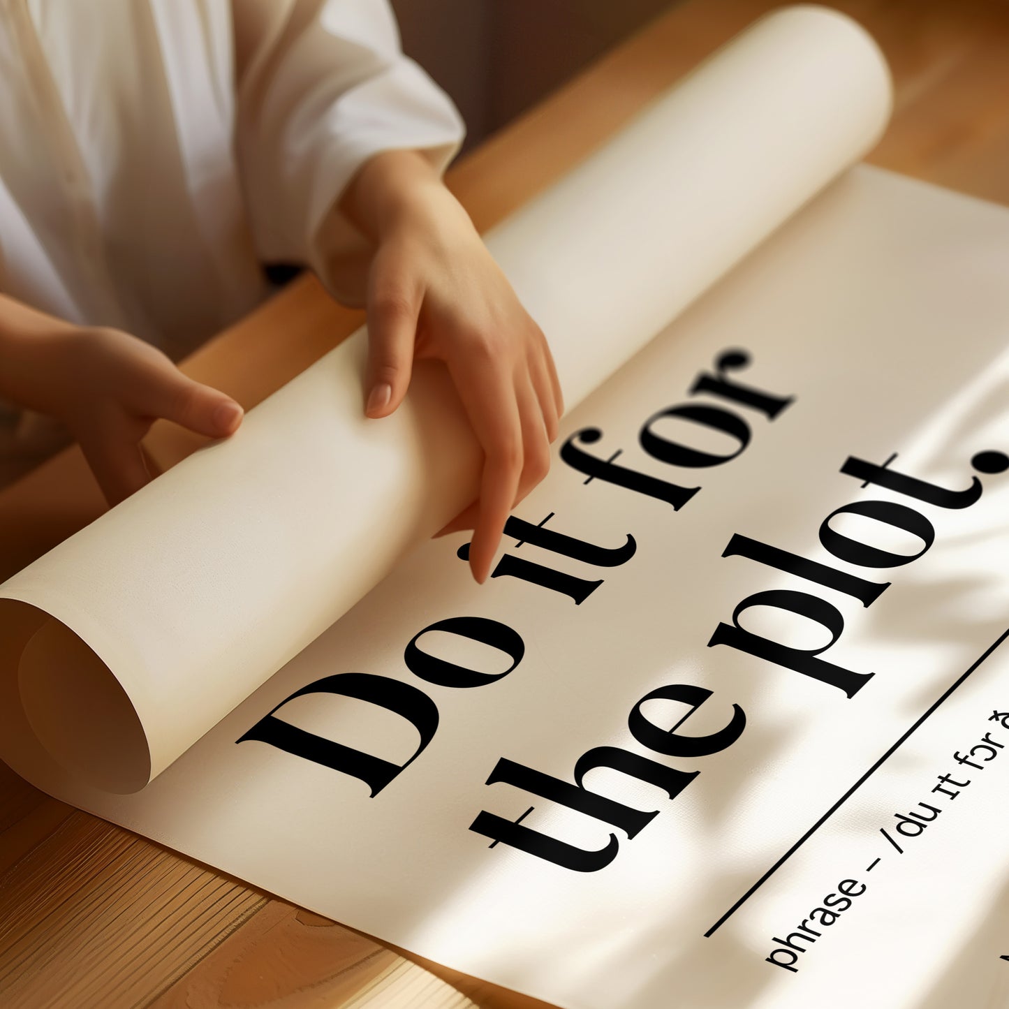 Do It For The Plot