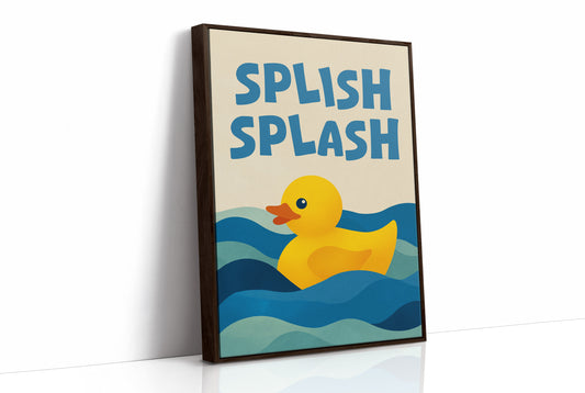 Sunny Duck in Rolling Waves