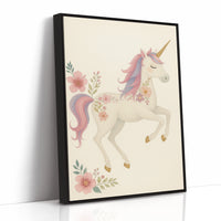 Blossom Mane Unicorn in Dreamy Pastels