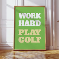 Life Balances On Green Fairways