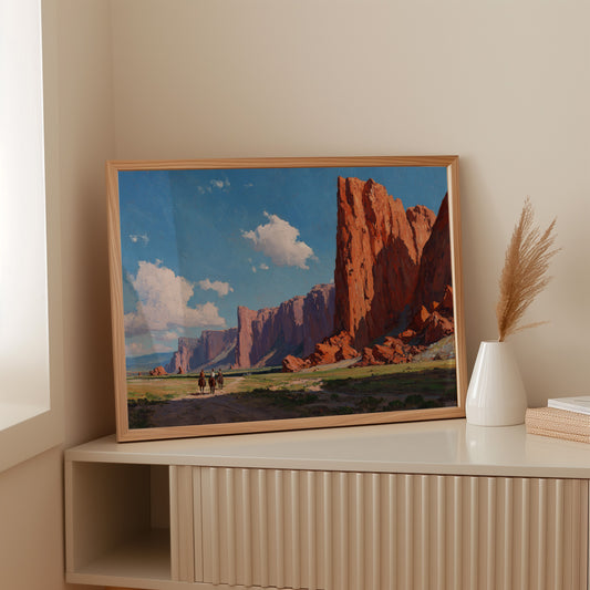 Red Cliffs Guide Ancient Riders Home