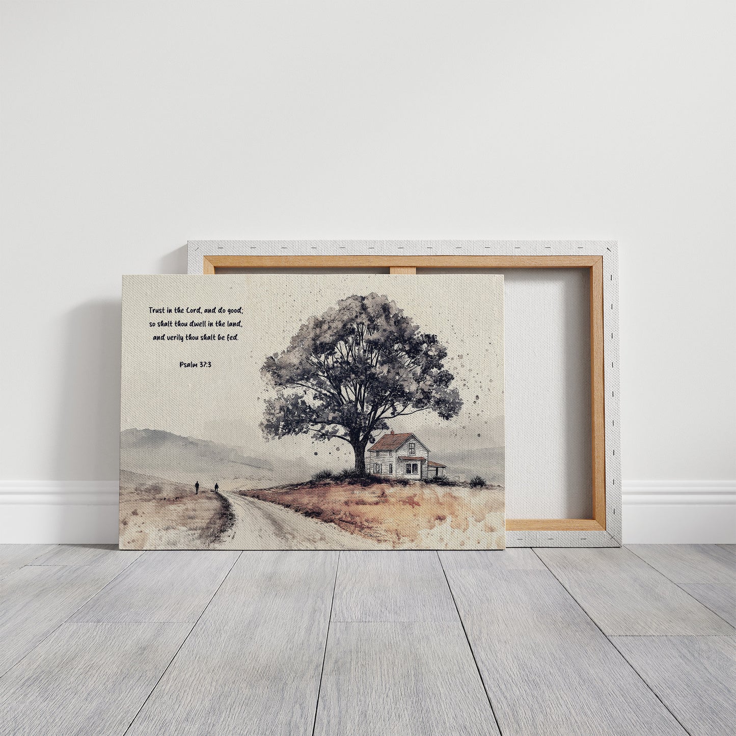 Psalm 37:3 Homestead Scripture Art