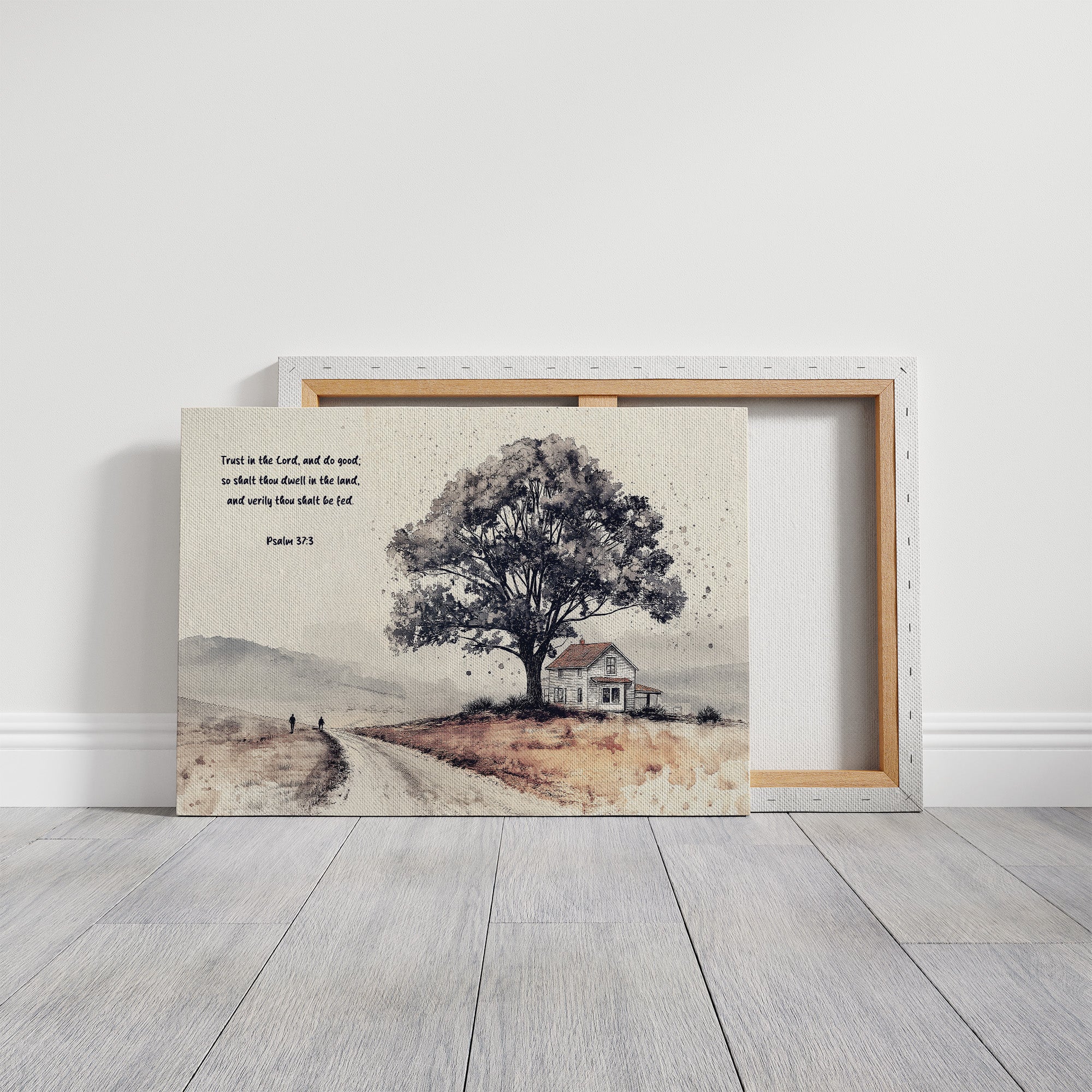 Psalm 37:3 Homestead Scripture Art
