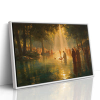 Sacred Waters Bathed In Light