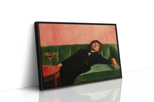 After the Last Sip on a Velvet Couch