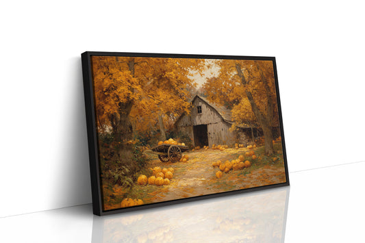 Harvest Gold Beneath Amber Canopy