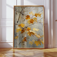 Autumn Light Catches Golden Wings